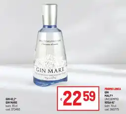 Metro Gin Mare offerta