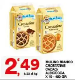 Sisa Mulino Bianco Crostatine offerta