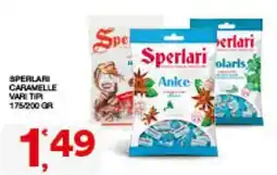 Sisa Sperlari caramelle vari tipi offerta