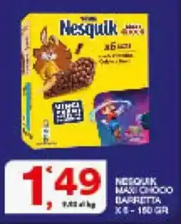 Sisa Nesquik maxi choco barretta offerta