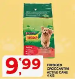 Sisa Friskies Croccantini Active Canine offerta