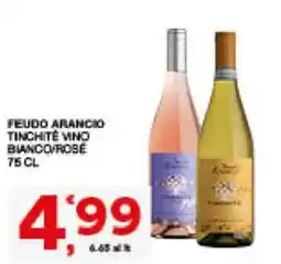 Sisa Feudo Arancio vino bianco/rose offerta