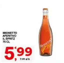 Sisa Mionetto aperitivo il spritz offerta