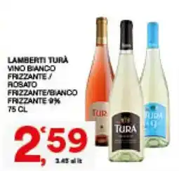 Sisa Lamberti Turà vino bianco frizzante / rosato frizzante offerta