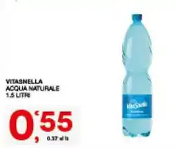 Sisa Vitasmella acqua naturale offerta