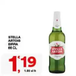 Sisa Stella Artois birra offerta