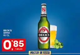 Sisa Beck's birra offerta