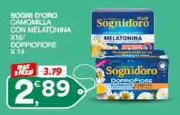 Sisa Sognidoro con melatonina offerta