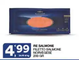 Sisa Re Salmone filetto salmone norvegese offerta