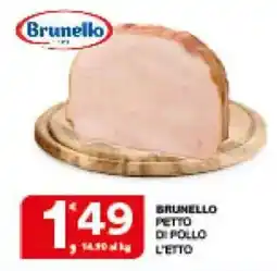 Sisa Brunello petto di pollo offerta
