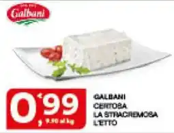 Sisa Galbani Certosa La Stracremosa Letto offerta
