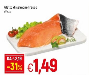 Famila Filetto Di Salmone Fresco offerta