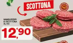 Sisa Hamburger di scottona offerta