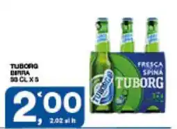 Sisa Birra Tuborg offerta