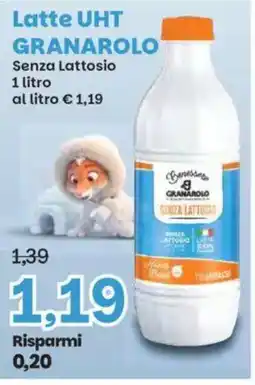Prix Quality Latte UHT Granarolo senza lattosio offerta