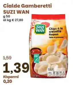 Prix Quality Cialde Gamberetti SUZI WAN offerta