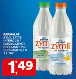Sisa Parmalat Zymil latte offerta