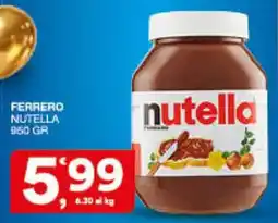 Sisa Nutella offerta