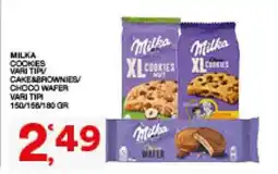 Sisa Milka Cookies vari tipi offerta