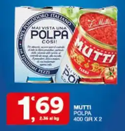 Sisa Mutti polpa offerta