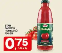 Sisa Star passata pummarò offerta