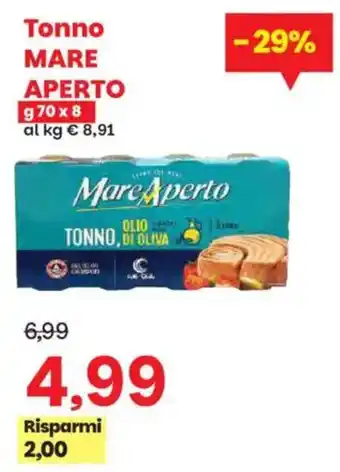 Prix Quality Tonno Mare Aperto offerta