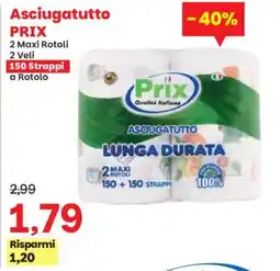 Prix Quality Asciugatutto Prix offerta