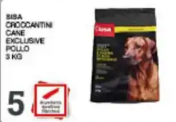 Sisa Bisa croccantini cane exclusive pollo offerta