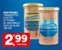 Sisa Nostromo filetto di tonno offerta