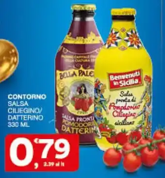 Salsa pronta di Pomodorino Ciliegino siciliano