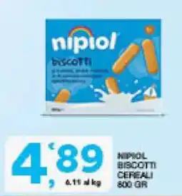 Sisa Nipiol biscotti cereali offerta
