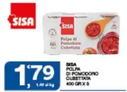Sisa Sisa polpa di pomodoro cubettata offerta