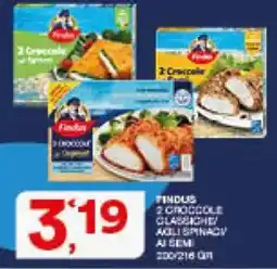 Sisa Findus 3 Crocchette classiche offerta