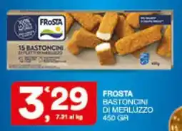 Sisa Frosta bastoncini di merluzzo offerta