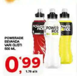 Sisa Powerade bevanda offerta