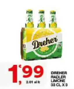Sisa Dreher Radler Limone offerta