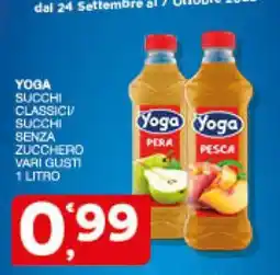 Sisa Yoga succhi classici senza zucchero offerta