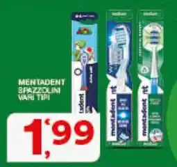 Sisa Mentadent spazzolini vari tipi offerta