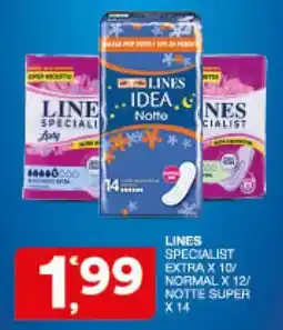 Sisa Lines specialist offerta