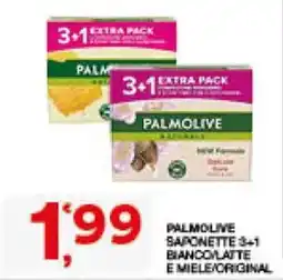 Sisa Palmolive saponette 3+1 biancolatte e miele/original offerta