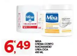 Sisa Mixa crema corpo niacinamide/urea cica offerta