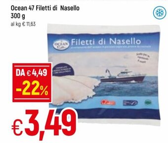 Famila Ocean 47 Filetti di Nasello 300g offerta