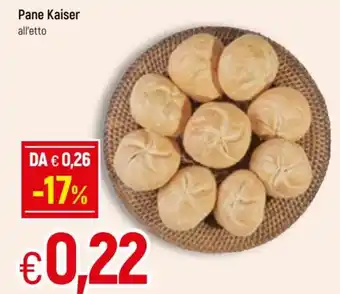 Famila Pane Kaiser offerta