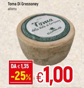 Famila Toma Di Gressoney offerta