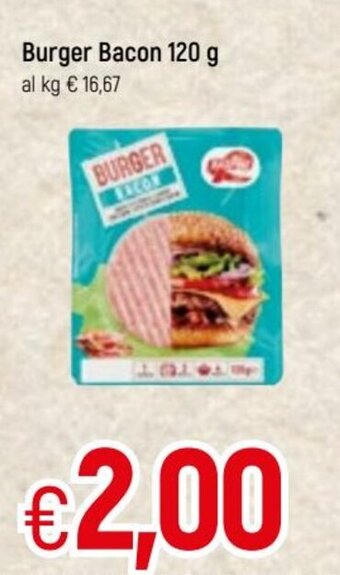 Famila Burger Bacon 120g offerta