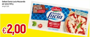 Famila Galbani Santa Lucia Mozzarella Per Pizza 400 g offerta