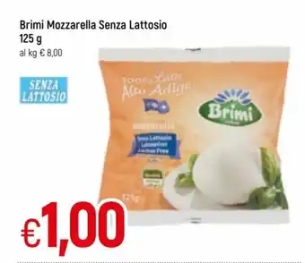 Famila Brimi Mozzarella Senza Lattosio 125g offerta