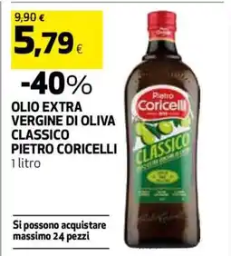 Coop OLIO EXTRA VERGINE DI OLIVA CLASSICO PIETRO CORICELLI offerta