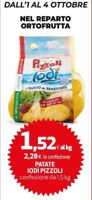 Coop Patate Iodì Pizzoli offerta