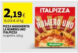 Coop Pizza Margherita La Numero Uno Italpizza offerta